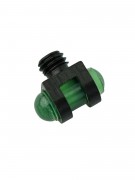 Оптоволоконная мушка зеленая с резьбой 3,5 мм