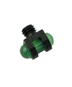 Оптоволоконная мушка зеленая с резьбой 3,5 мм