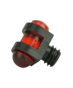 Оптоволоконная мушка красная с резьбой 3,5 мм