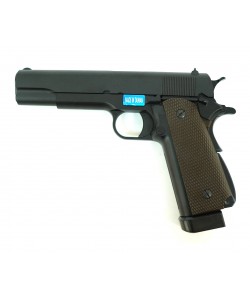 Страйкбольный пистолет WE Colt M1911A1 CO₂, 2 магазина (WE-E005A-2)