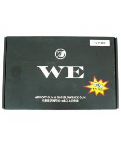 Страйкбольный пистолет WE Colt M1911A1 CO₂, 2 магазина (WE-E005A-2)