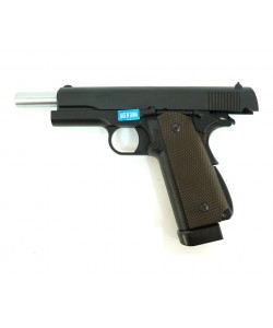 Страйкбольный пистолет WE Colt M1911A1 CO₂, 2 магазина (WE-E005A-2)