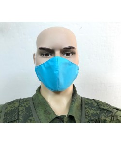 Защитная маска многоразовая детская 2-слойная (разноцвет) 3 шт.