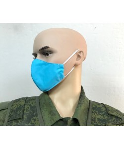 Защитная маска многоразовая детская 2-слойная (разноцвет) 3 шт.