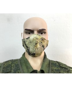 Защитная маска многоразовая 2-слойная (камуфляж) 3 шт.