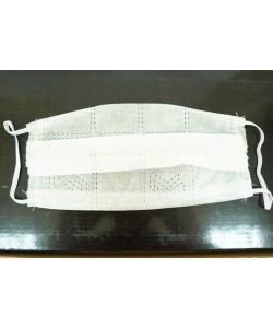Защитная маска одноразовая 3-слойная (белая) 10 шт.