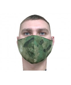 Защитная маска многоразовая 2-слойная NS Smoke Green (10 шт.)