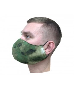 Защитная маска многоразовая 2-слойная NS Smoke Green (10 шт.)
