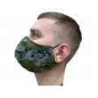 Защитная маска многоразовая 2-слойная NS Green Camo (10 шт.)