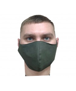 Защитная маска многоразовая 2-слойная NSB Khaki (10 шт.)