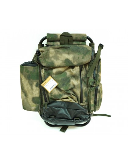 Рюкзак походный AVI-Outdoor Fiskare Green Camo, с раскладным стулом (1068)