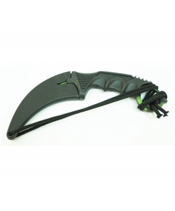 Нож керамбит «Ножемир» HCS-1 (из игры CS:GO) зел. черепа