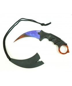 Нож керамбит «Ножемир» HCS-3 (из игры CS:GO) мраморный градиент