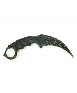 Нож керамбит «Ножемир» HCS-4 (из игры CS:GO) черная патина