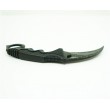Нож керамбит «Ножемир» HCS-4 (из игры CS:GO) черная патина - фото № 9