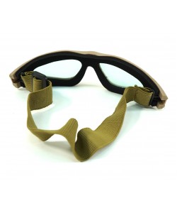 Очки защитные, поликарбонатные линзы AS-GG0011 (Tan)