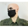 Защитная маска одноразовая 3-слойная (черная) 10 шт. - фото № 3