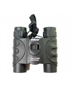 Бинокль Veber WP 10x25 черный