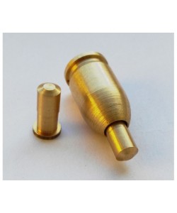 Латунные картриджи с поршнем для МР-371 под КВ-209 (8 штук)