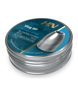 Пули полнотелые H&N Slug HP 5,5 мм, 1,62 г (25 гран) 200 штук