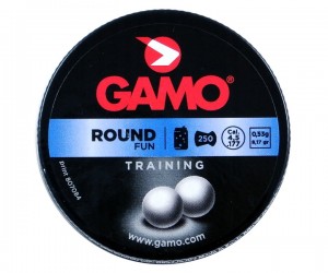 Пули Gamo Round 4,5 мм, 0,53 грамм, 250 штук