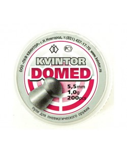 Пули Kvintor Domed 5,5 мм, 1,0 г (200 штук)
