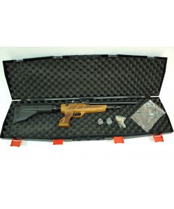 Пневматический пистолет Kral Puncher Breaker NP-04 Auto (орех, PCP) 4,5 мм