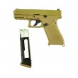 Пневматический пистолет Umarex Glock 19X Tan (blowback, BB) - фото № 4