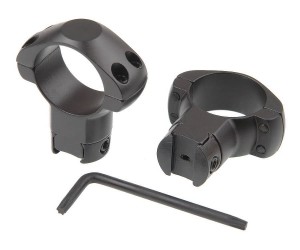 Кольца 30 мм Veber 3011 LS (низкие, стальные) на «ласточкин хвост»