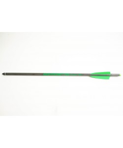 Стрела арбалетная карбоновая Centershot Toxic Carbon 16” Half Moon Nock