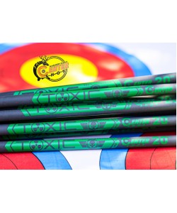 Стрела арбалетная карбоновая Centershot Toxic Carbon 20” Half Moon Nock