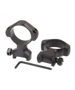 Кольца 34 мм Veber 3421 HS (высокие, стальные) на Weaver