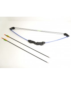 Детский блочный лук Centershot «Корсар» 5,5 кг, 88 см (синий)