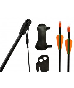 Детский классический лук Centershot «Эльф» 4,5 кг, 91 см (черный)