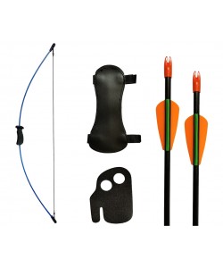 Детский классический лук Centershot «Эльф» 4,5 кг, 91 см (синий)