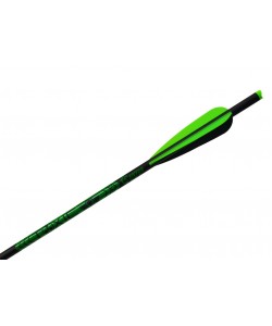 Стрела арбалетная микс карбон Centershot Toxic 16” Half Moon Nock