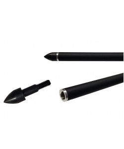 Стрела арбалетная микс карбон Centershot Toxic 16” Half Moon Nock