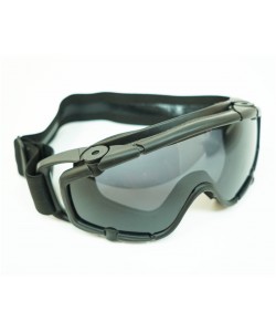 Очки защитные FMA SI Tactical, 2 сменные линзы (Black)