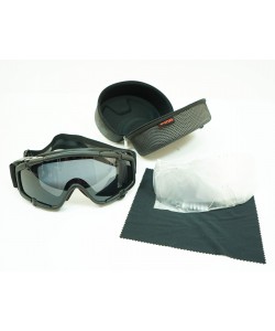 Очки защитные FMA SI Tactical, 2 сменные линзы (Black)
