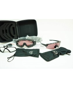 Очки защитные SI M Frame Alpha Tactical, сменные линзы (Black)