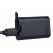 Фонарь-брелок FiTorch K3 Lite (USB зарядка, 3 светодиода, 550 лм) черный - фото № 2