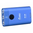 Фонарь-брелок FiTorch K3 Lite (USB зарядка, 3 светодиода, 550 лм) синий - фото № 1