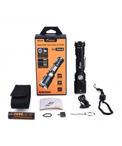 Фонарь FiTorch M30R тактический (USB зарядка, Power Bank, 1800 лм)