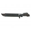 ММГ штык-нож НС-АК (6Х5) черный, клинок с пропилом - фото № 2