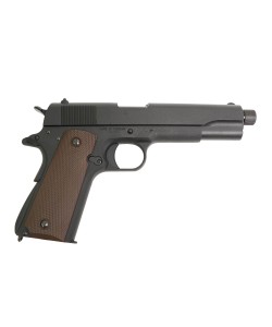 Страйкбольный пистолет KJW Colt M1911A1 TBC Gas GBB, удлин. ствол
