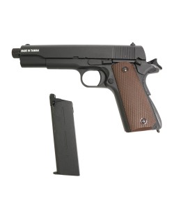 Страйкбольный пистолет KJW Colt M1911A1 TBC Gas GBB, удлин. ствол