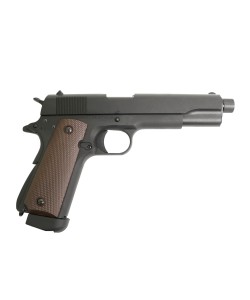 Страйкбольный пистолет KJW Colt M1911A1 TBC CO₂ GBB, удлин. ствол