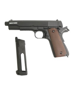 Страйкбольный пистолет KJW Colt M1911A1 TBC CO₂ GBB, удлин. ствол