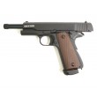 Страйкбольный пистолет KJW Colt M1911A1 TBC CO₂ GBB, удлин. ствол - фото № 5