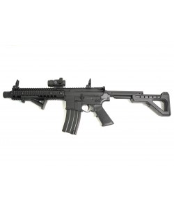 Пневматическая винтовка Crosman DPMS SBR Full Auto (M16, ★3 Дж, коллиматор) 4,5 мм